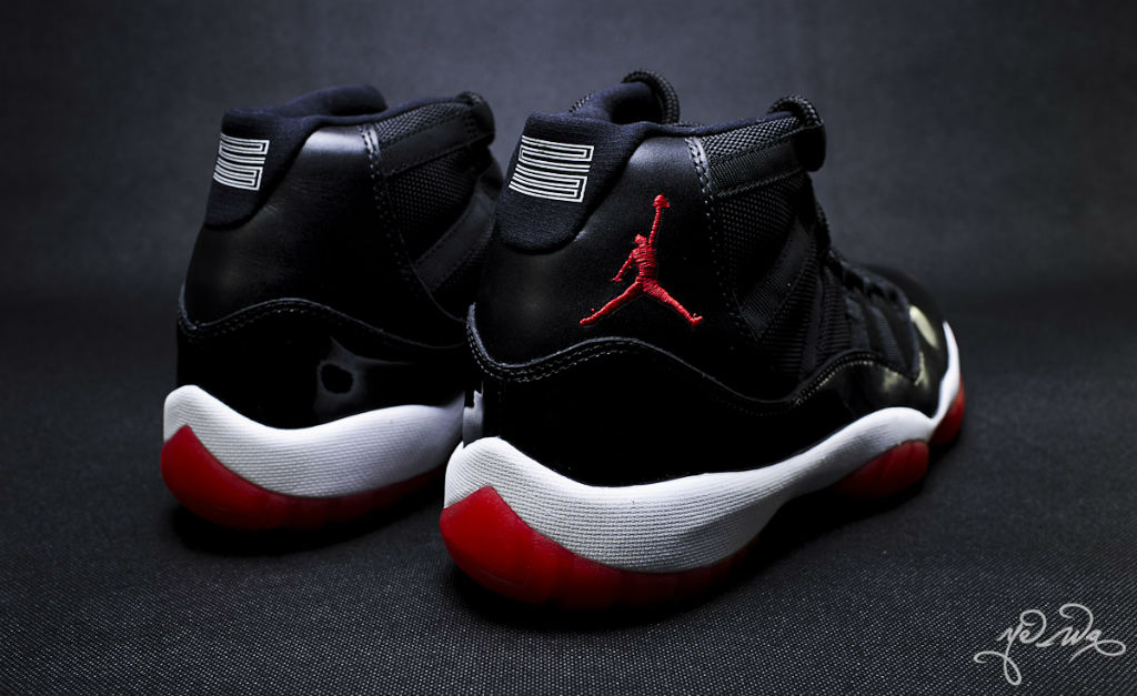 jordan 11s black and red