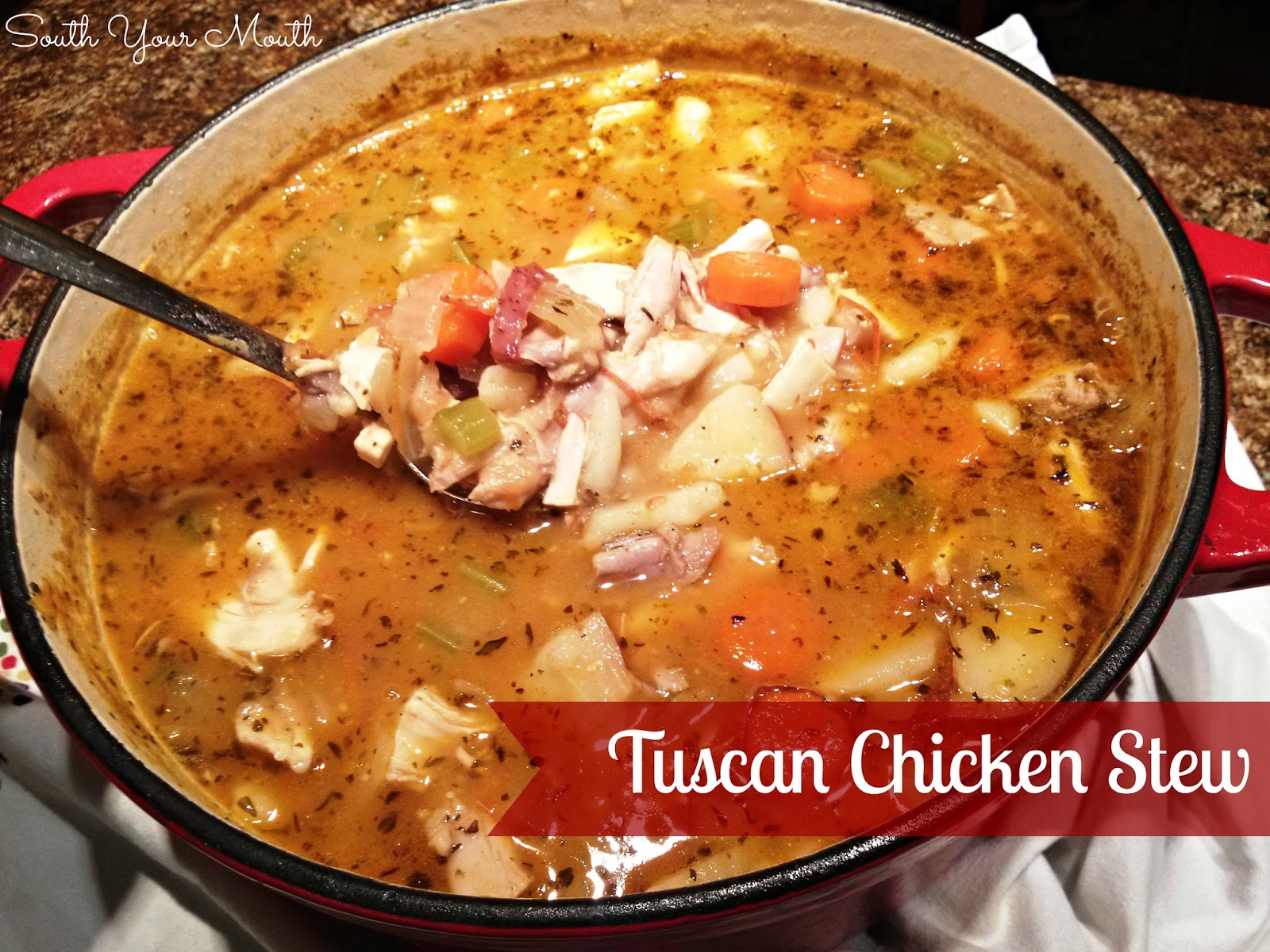 South Your Mouth Tuscan Chicken Stew