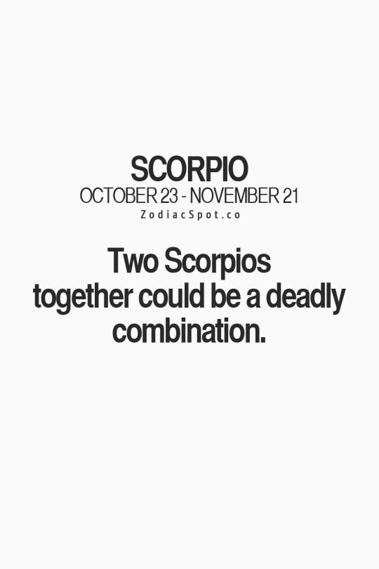 2 scorpios in a relationship