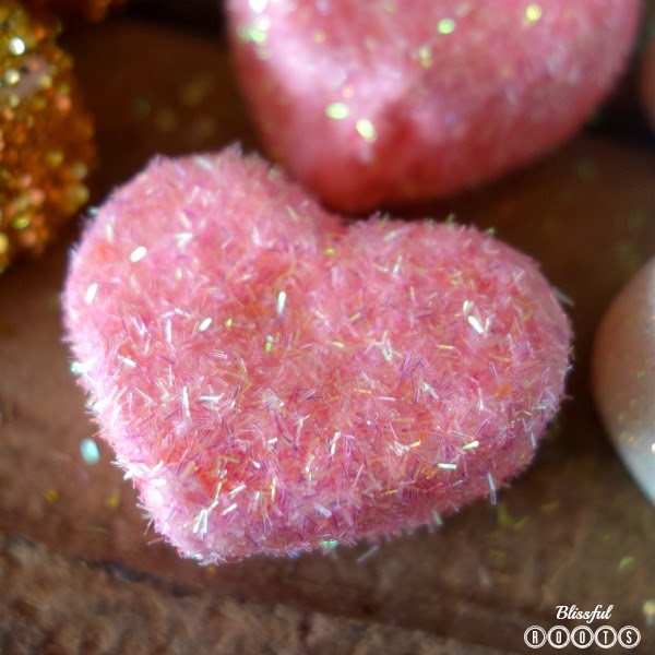 DIY Glittered Heart Marshmallows from Blissful Roots @ TwelveOeight