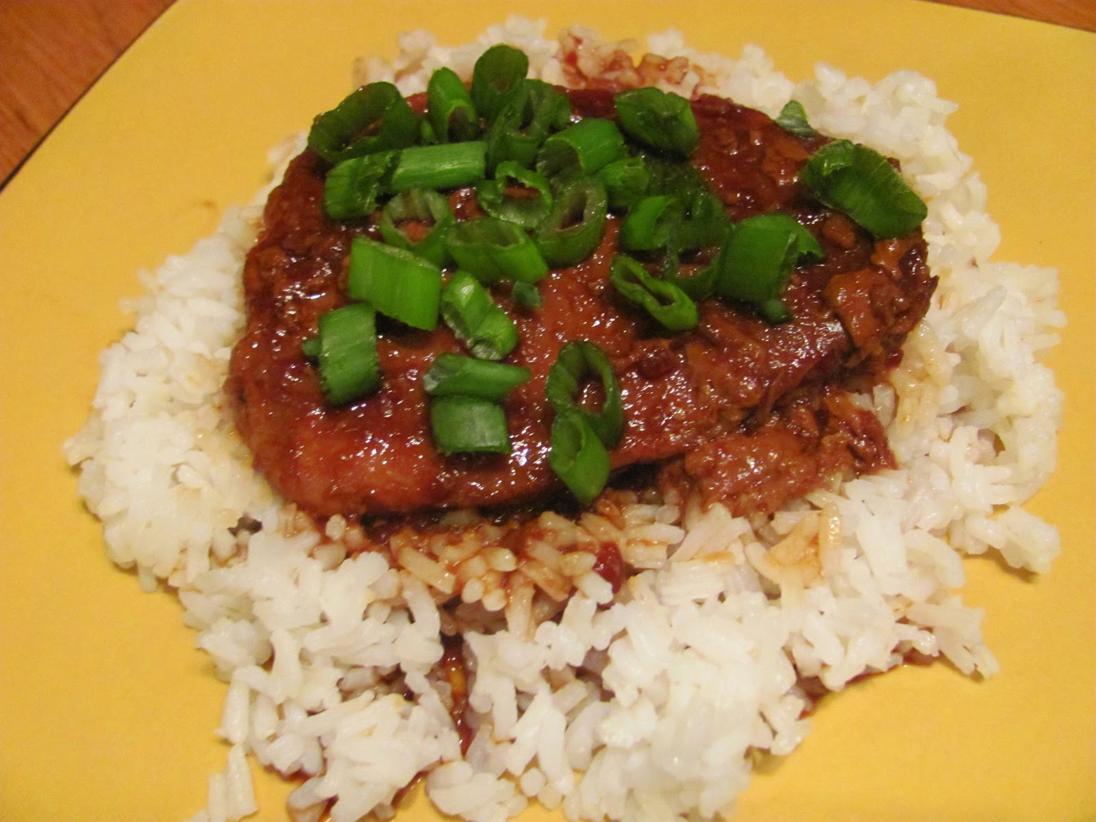 Foodie Patoodie! What's for Dinner? Slow Cooker Asian Pork Chops