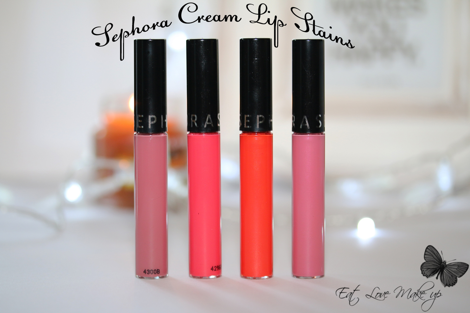 Sephora Cream Lip Stain нови цветове за 2015г. 06 Pink soufflé, 09
