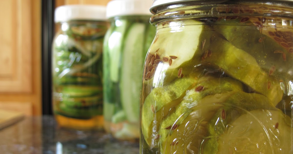 Pickles three recipes Yankee Kitchen Ninja