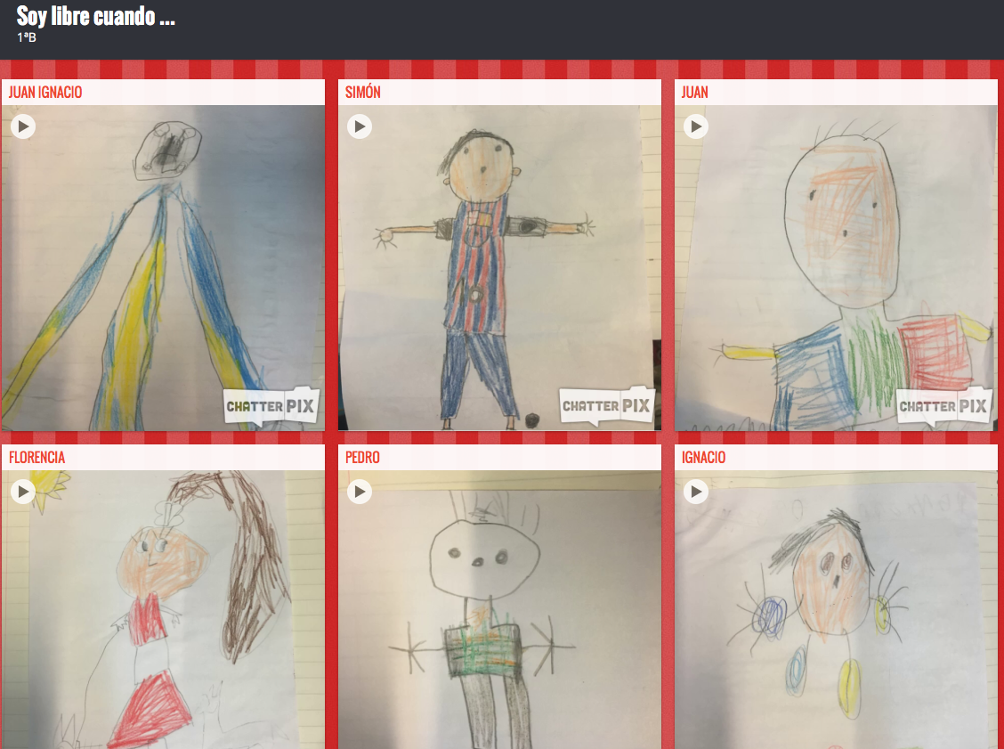 1º B - PADLET ILUSTRACIONES - 2016