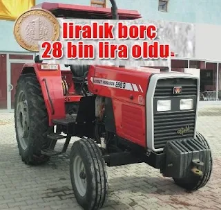 banka borcu banka kredisi nitelikli dolandırıcılık haciz icra iflas kanunu çiftçi 1 liralık borç