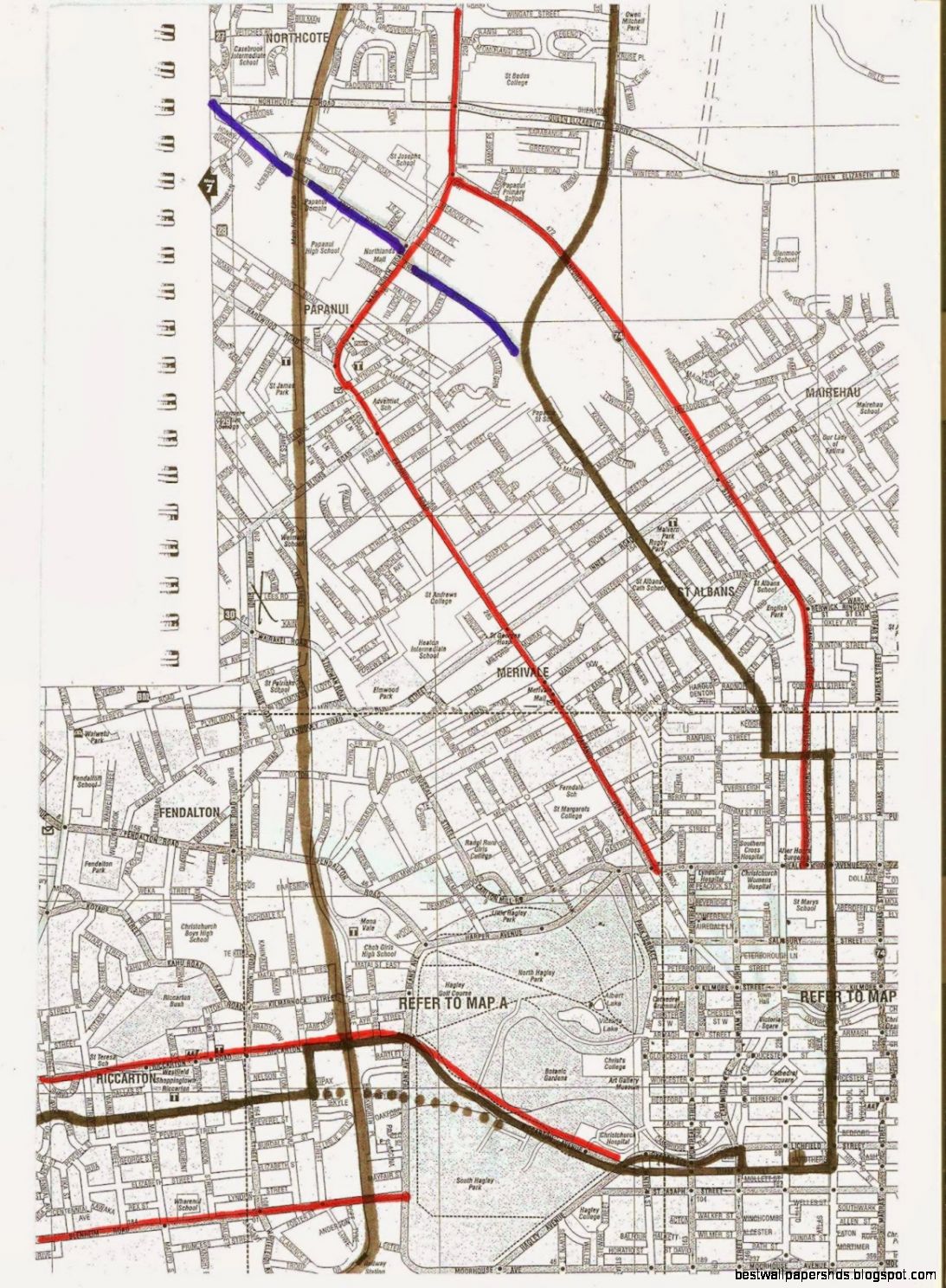 Picture of a Concept Map for a Road Picture of a Concept Map for a Road