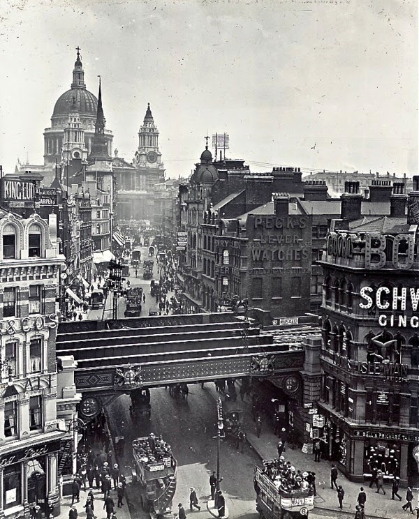 It Happens in London Ludgate Hill, c. 1920