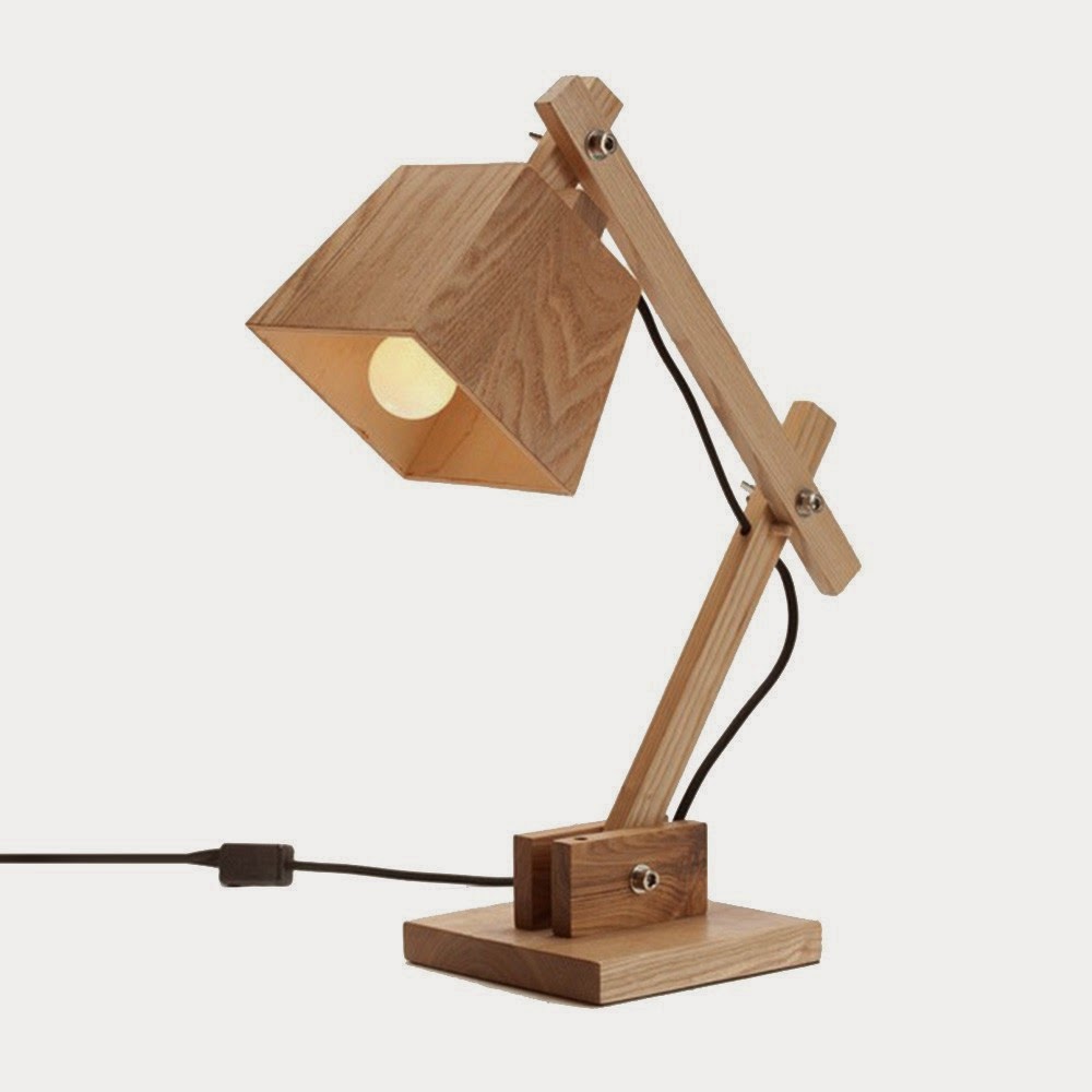 Design inspiration Wooden table lamps Luxaflex
