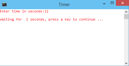 cara membuat timer dengan notepad