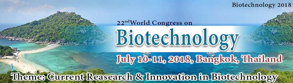 22<sup>nd</sup> World Congress on Biotechnology