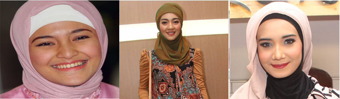 hijab sesuai bentuk wajah