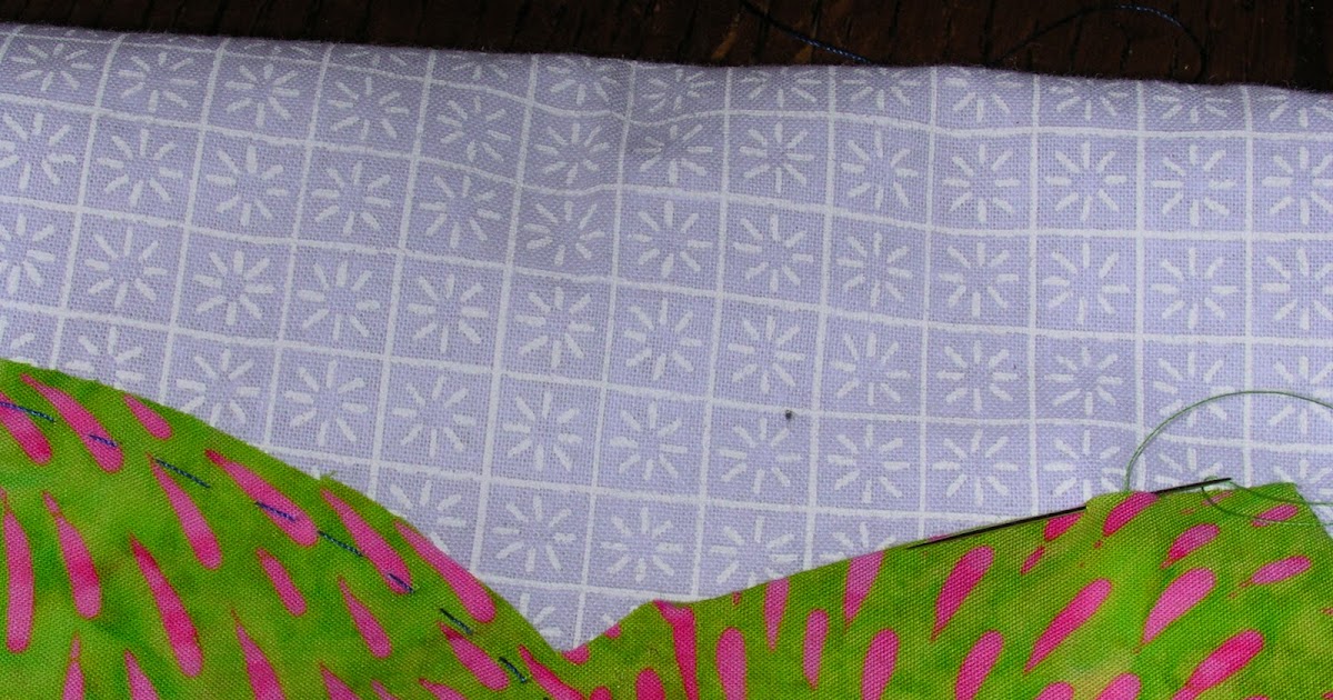 Applique Addict Back Basting Applique Part 2