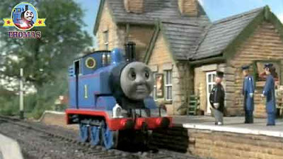 Green engine Emily's runaway imagination the Fat Controller did speck to Thomas tank Maron station