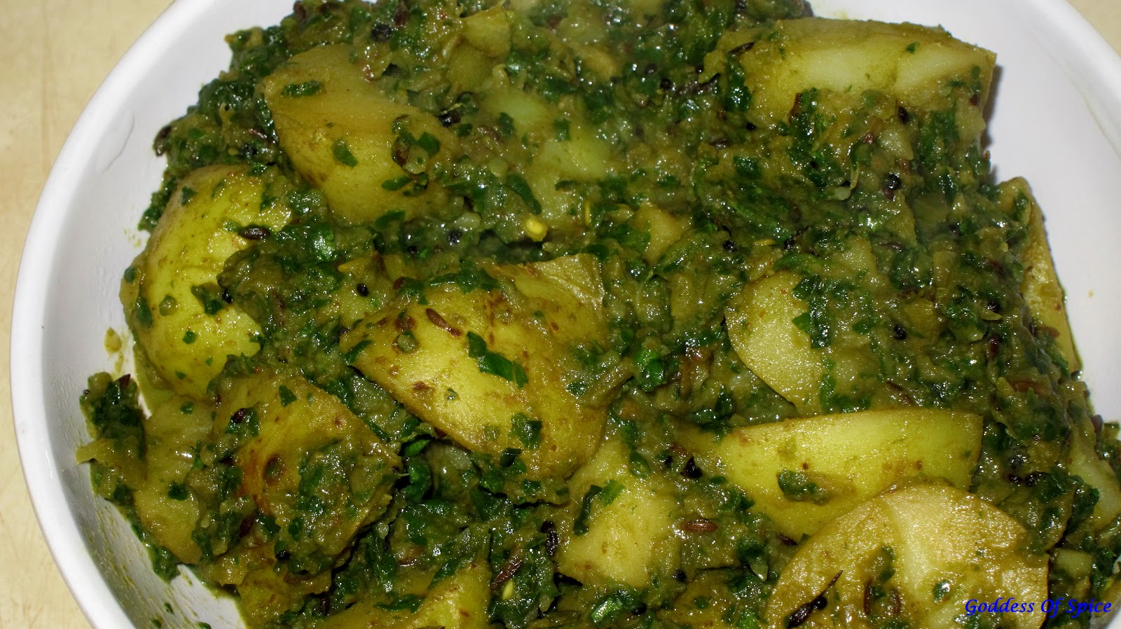 aloo methi sabzi