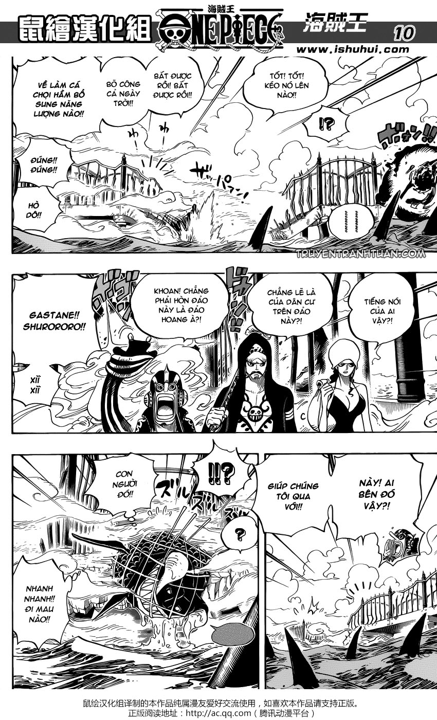One Piece chap 710 truyen tranh one piece 010, One Piece chap 710 NarutoSub