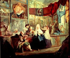 Las brujas compradoras (basado en "Las brujas" de F. de Goya y "La tienda" de L. Paret
