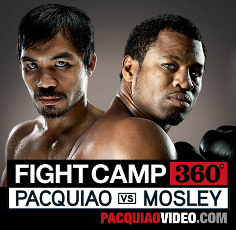 Pacquiao vs Mosley Fight Camp