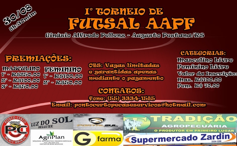 1° Torneio de Futsal da AAPF