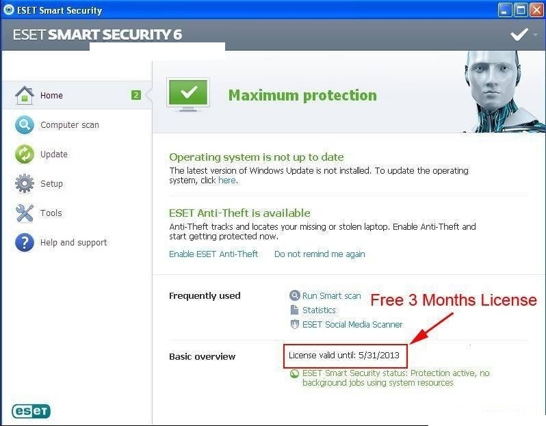 Antivirus and Internet Security Solutions ESET