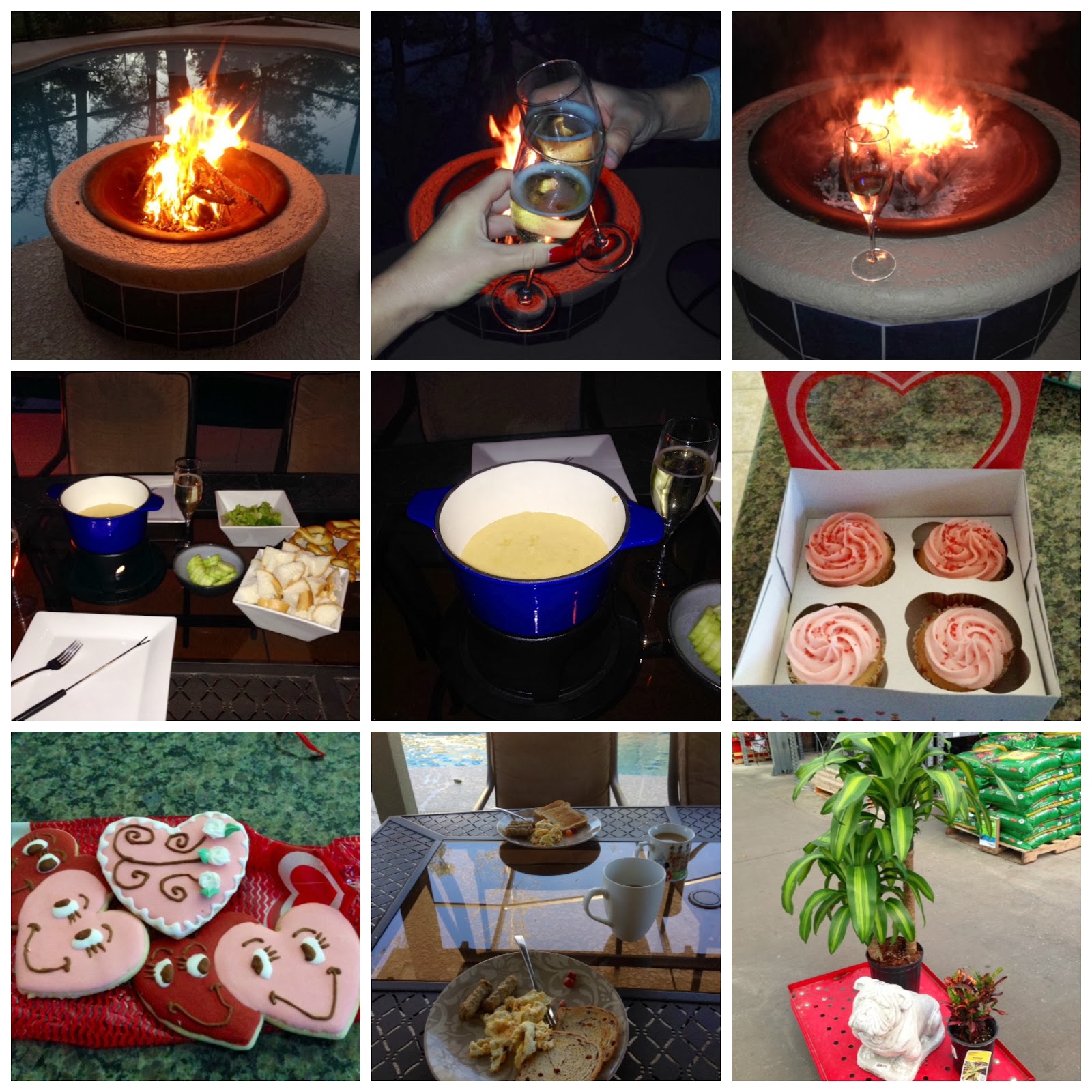 Fondue, Cake, & Champagne Green Fashionista