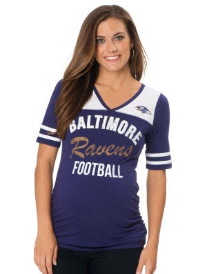 Baltimore Ravens NFL Maternity T-Shirt