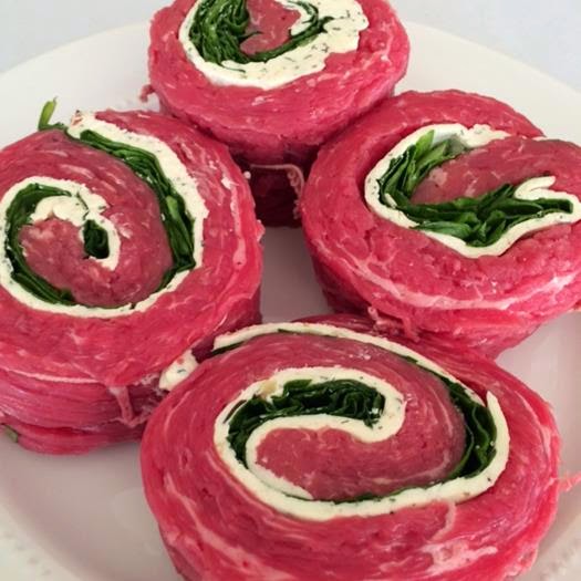 How to Be the Best Nanny Spinach Steak Pinwheels
