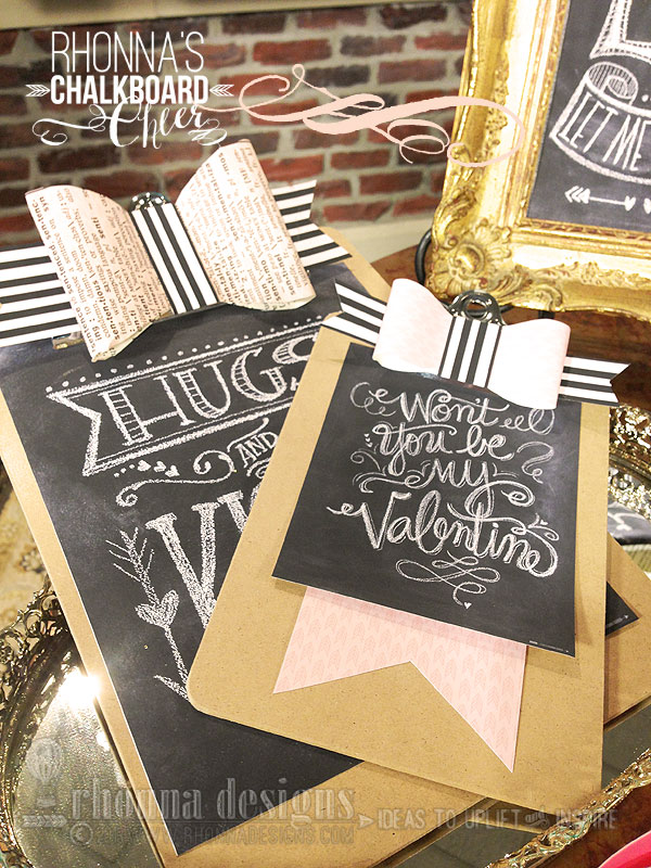 Rhonna Designs Chalkboard Valentines>Rhonna Style