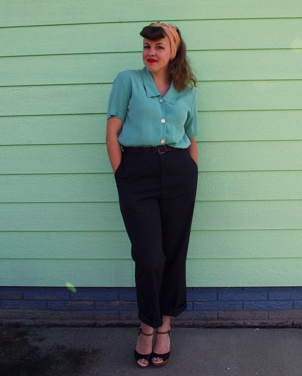 ButterflyLovesSnapdragons Outfit Vintage Trousers