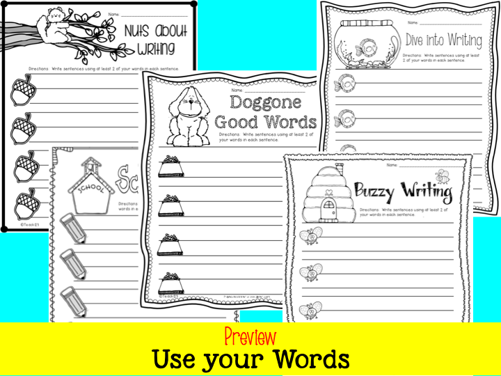 Working with Words - Teach123