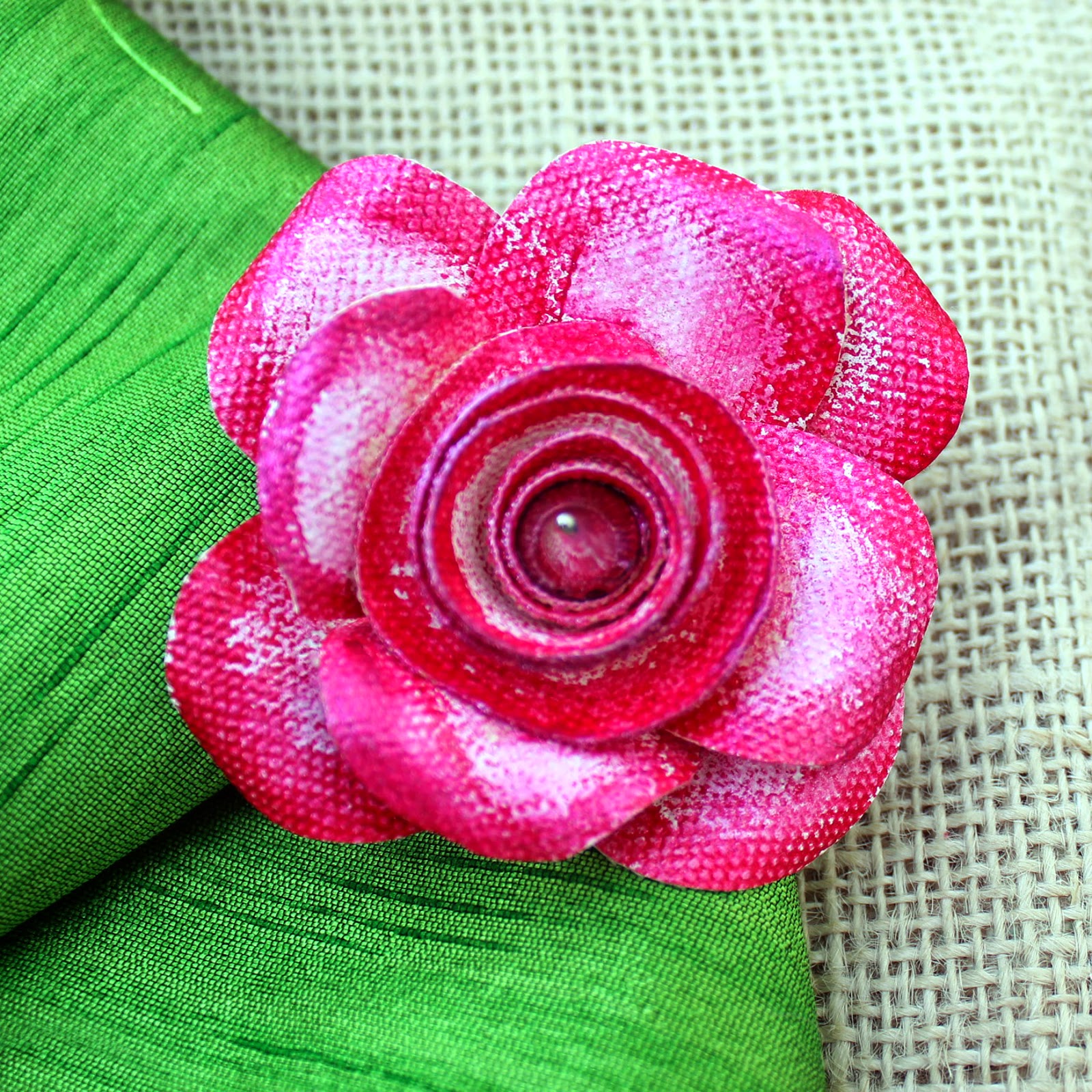 How to Make a Rose Brooch