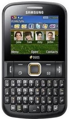 Touch and Type Mobile Samsung Chat 222