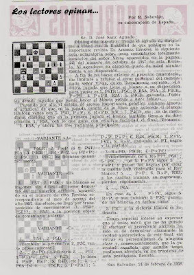 Revista Ajedrez Español nº 33/34, mayo-junio 1958, pág. 229
