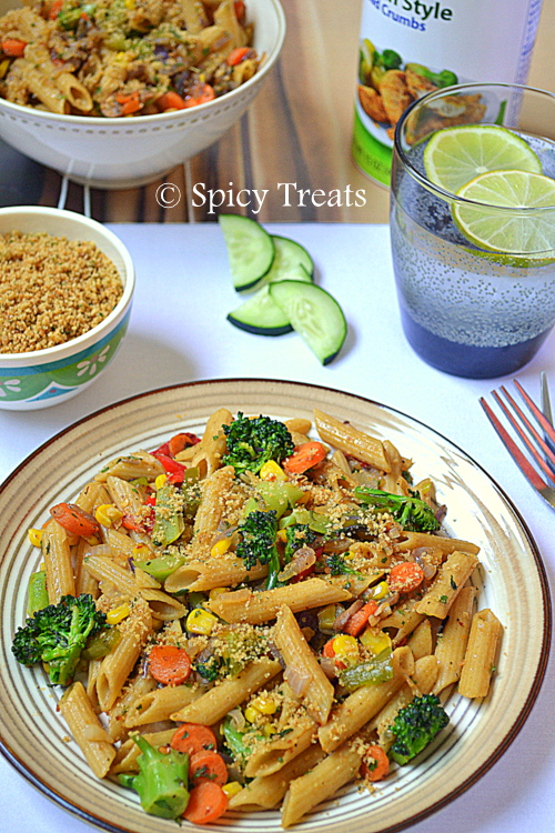 Spicy Treats Vegetable Whole Grain Pasta / Vegetable Penne Pasta