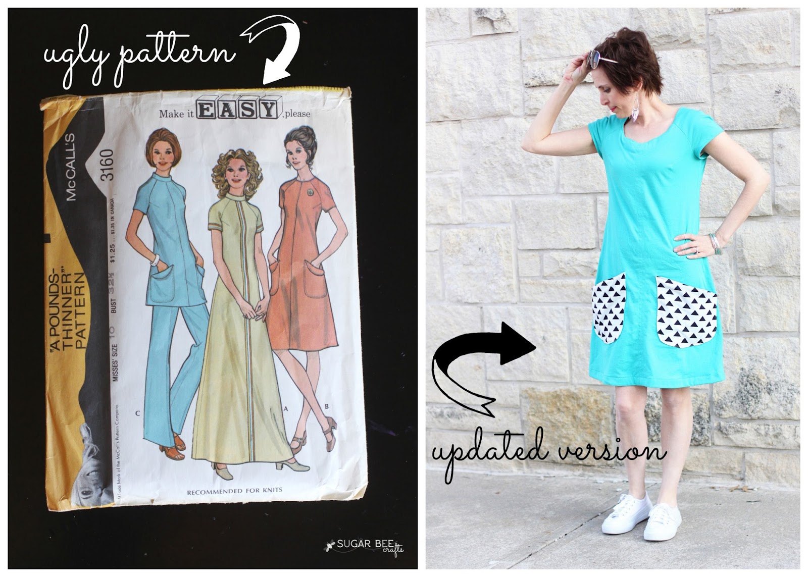 Ugly Vintage Pattern Challenge Sugar Bee Crafts