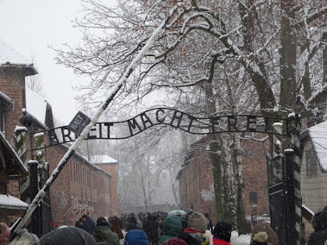 Entering Auschwitz