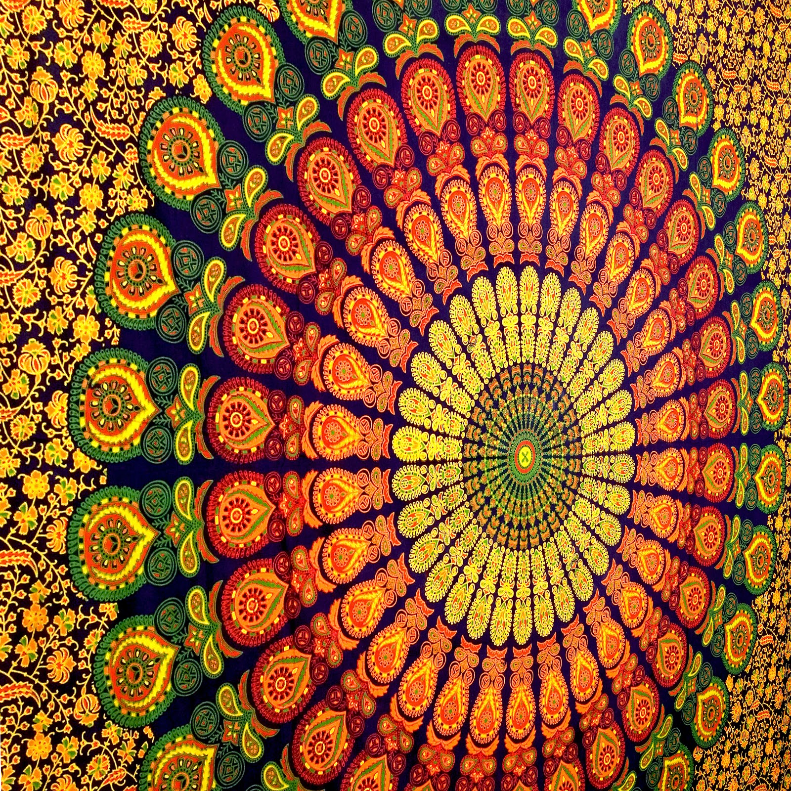 Hippie Tapestries, Mandala Tapestries, Queen Boho Tapestries, Wall