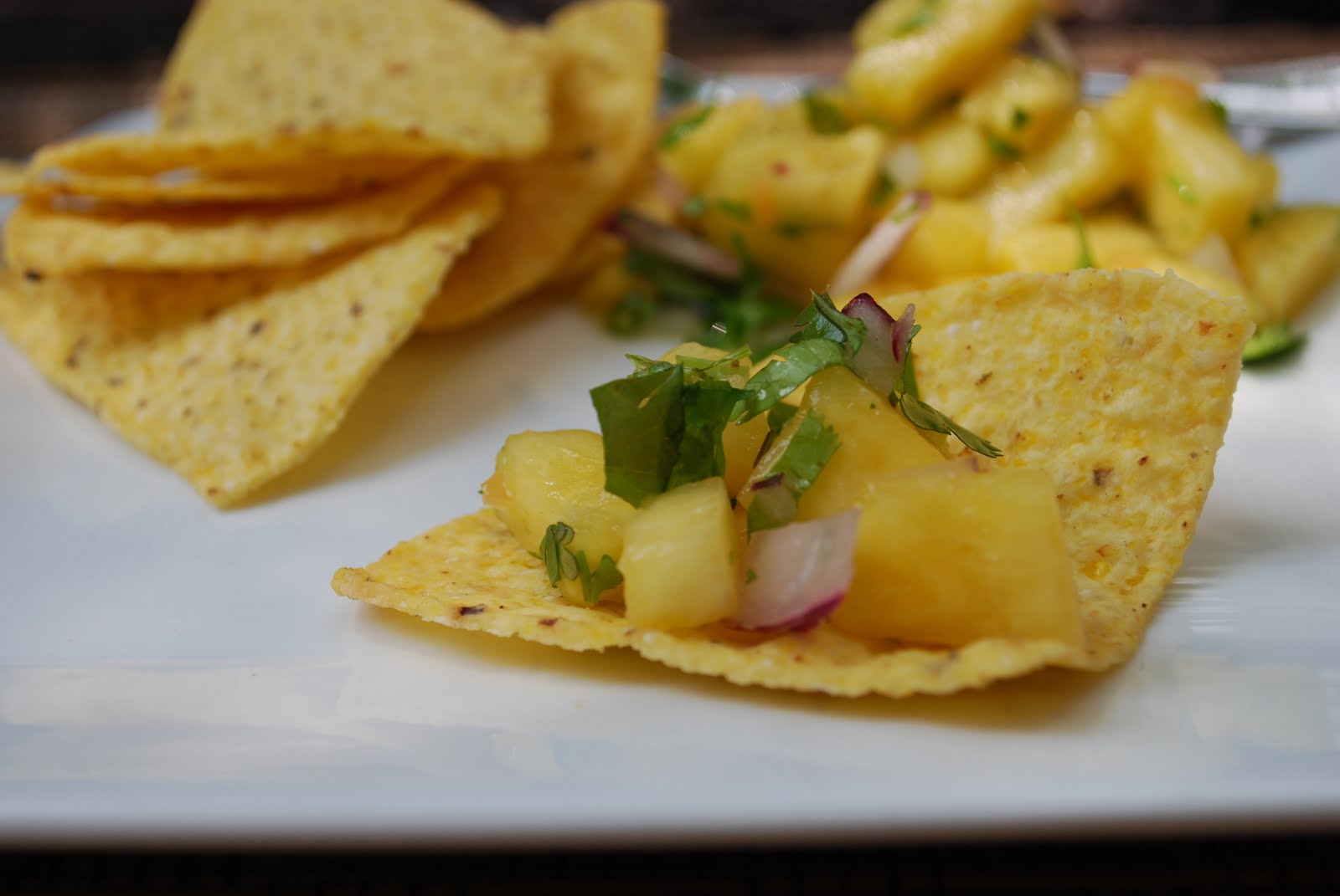 Cheese Please Yellowfin Tuna with Fresh Pineapple Salsa