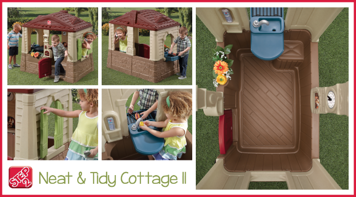 Director Jewels Step2 Neat Tidy Cottage Ii Playhouse Giveaway