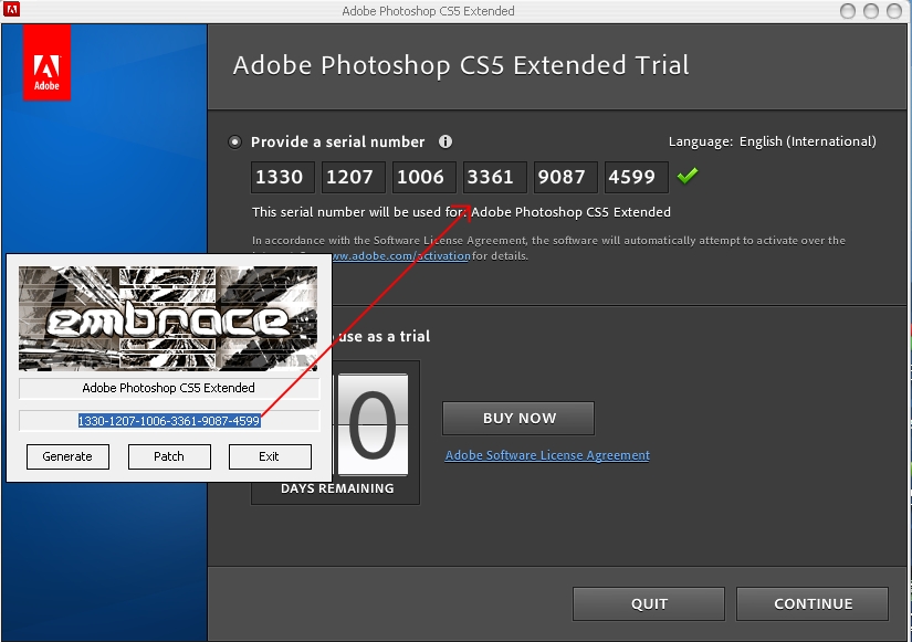 Adobe photoshop cs5 extended serial number keygen