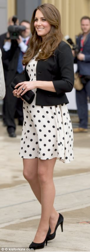 polka dot dress with jacket