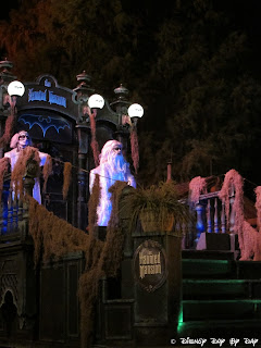 Haunted Mansion Ghosts in Disney Halloween Parade