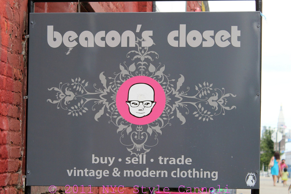 Beacon's Closet in Brooklyn NYC, Style & a little Cannoli