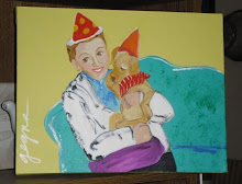 Amber and Sookie Birthday Painting