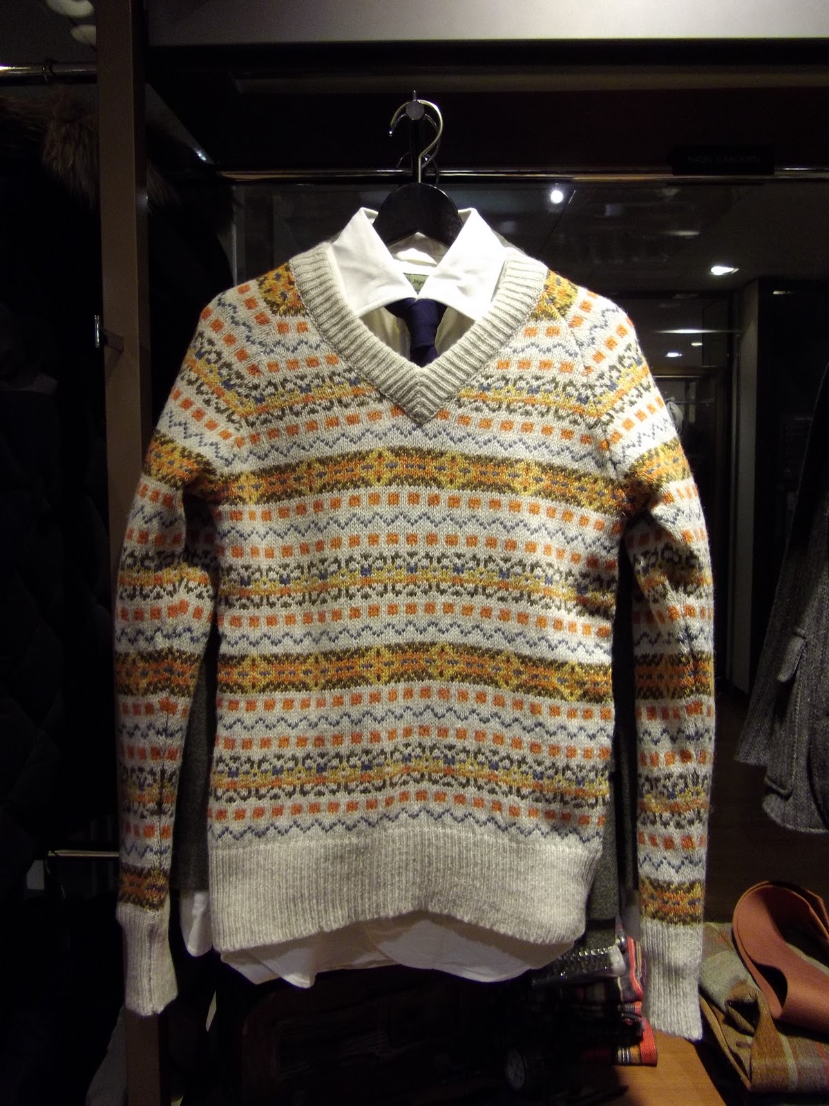 Nigel Cabourn ナイジェル ケーボン Fairisle Sweater