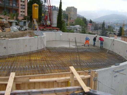 Cerem costruzioni > le costruzioni in cemento armato ... Costruzione piscina in cemento armato