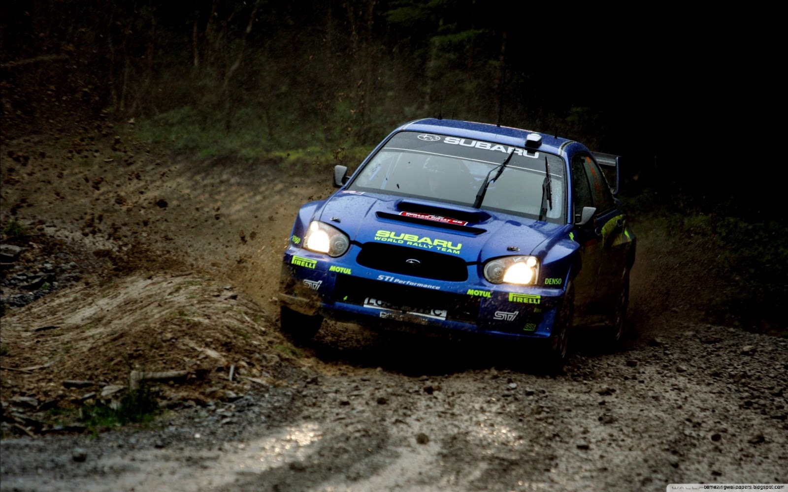 Subaru Rally Car Subaru Rally Car