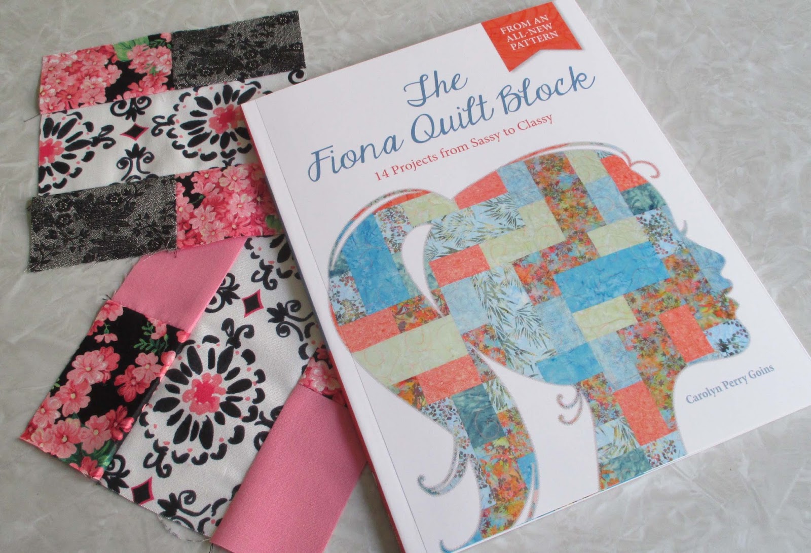 The Literate Quilter The Fiona Quilt Block by Carolyn Perry Goins