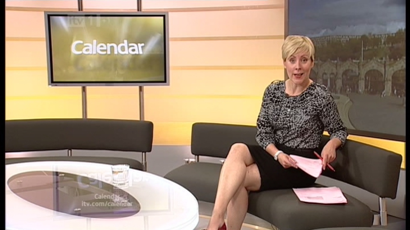 UK Regional News Caps Lisa Adlam ITV Yorkshire (Calendar)