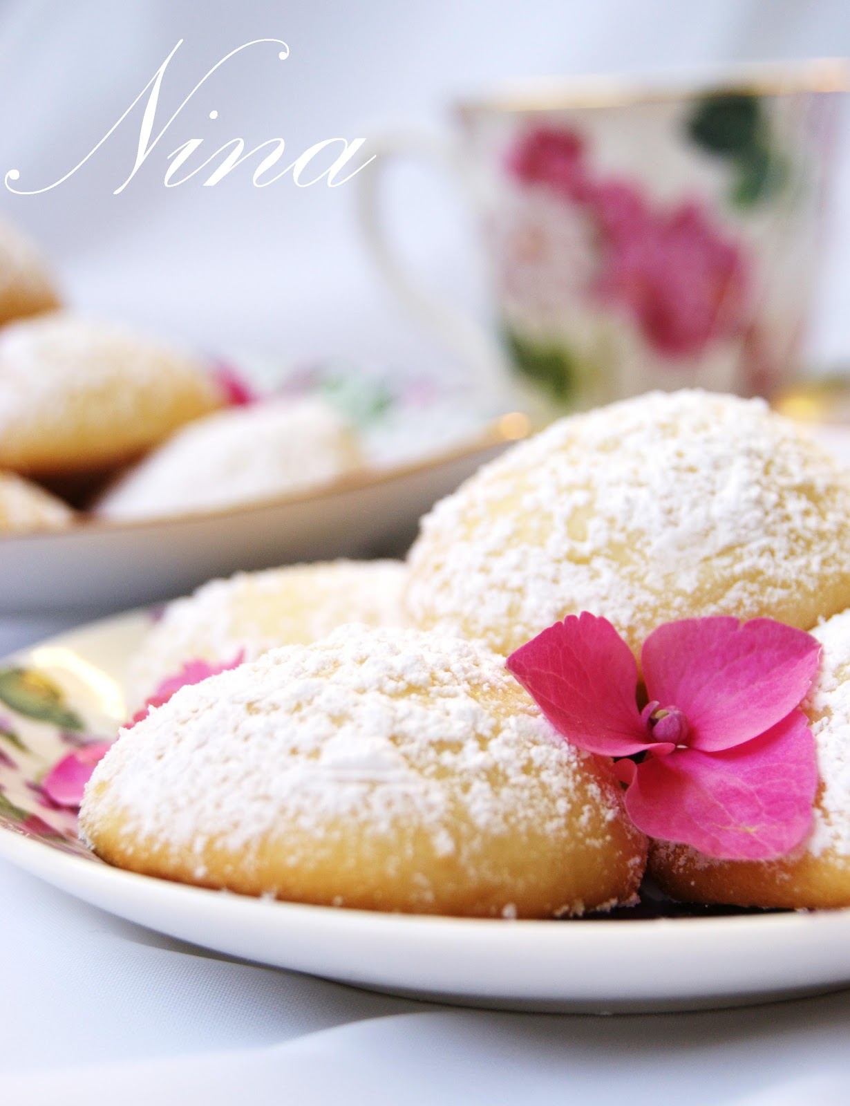 NINA'S RECIPES..... TEA TIME COOKIES AND TEA