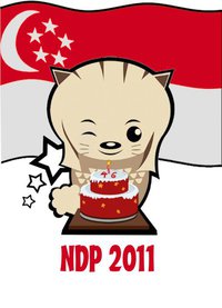 Senang Diri: National Day Parade 2011 - Singapore Spirit T-shirt ...